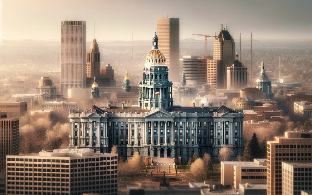 Current Denver, Colorado envisioned by AI.