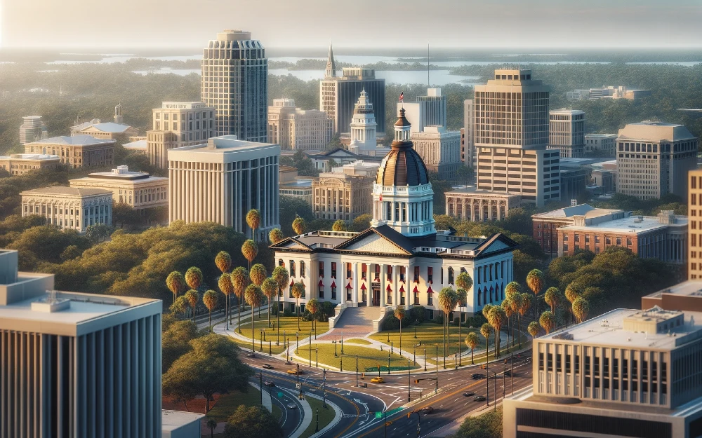 Current Tallahassee, Florida envisioned by AI.