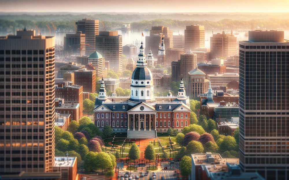 Current Annapolis, Maryland envisioned by AI.