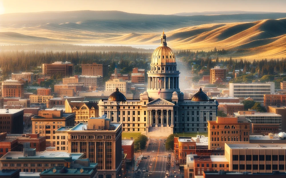 Current Cheyenne, Wyoming envisioned by AI.