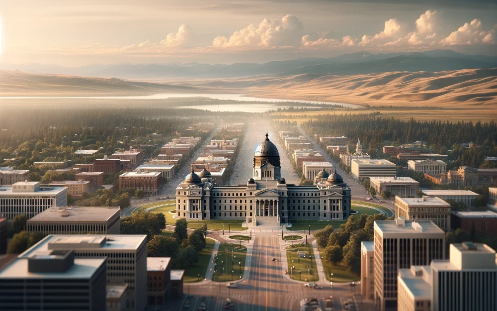 Current Helena, Montana envisioned by AI.