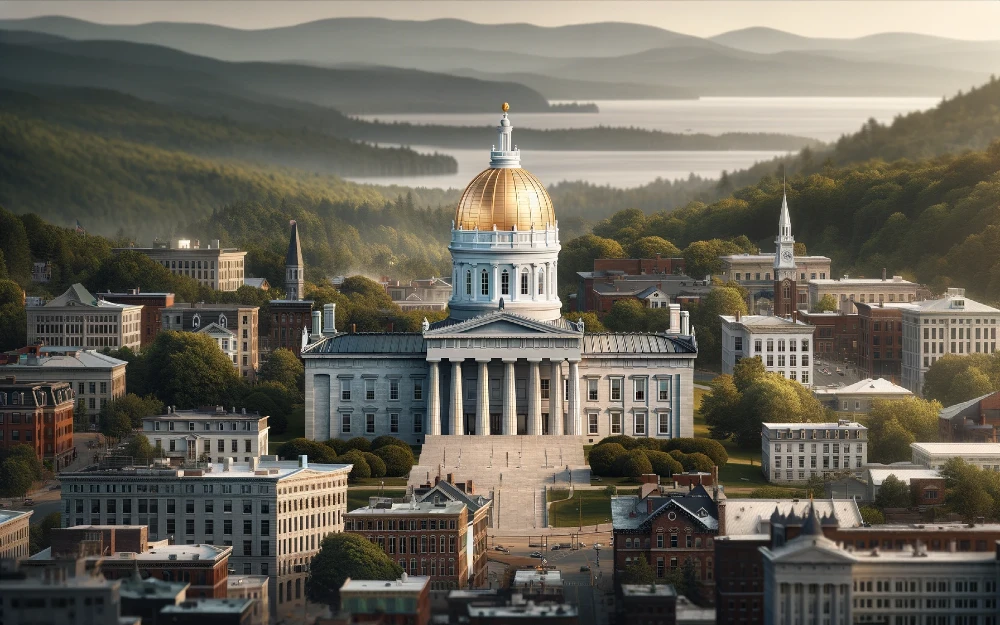 Current Montpelier, Vermont envisioned by AI.